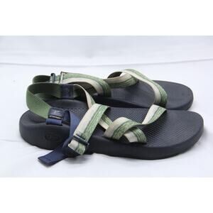 Chaco Z2 Unaweep Sandals Mens Sz 12 Green Montana Pastures National Park USA
